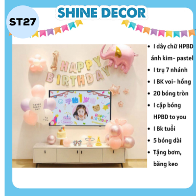 Set trang trí thôi nôi - ST27