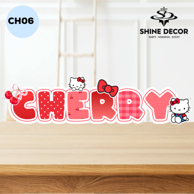 Chữ Hộp Tên Bé - CH06