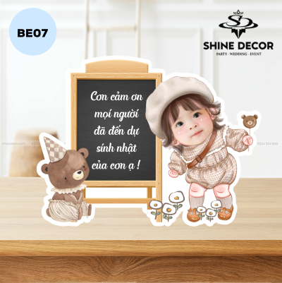 Mô Hình Chibi Welcome - BE07