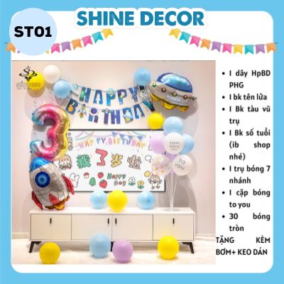 Set trang trí thôi nôi - ST01