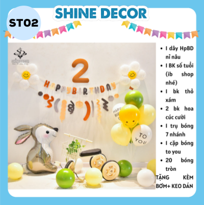 Set trang trí thôi nôi - ST02