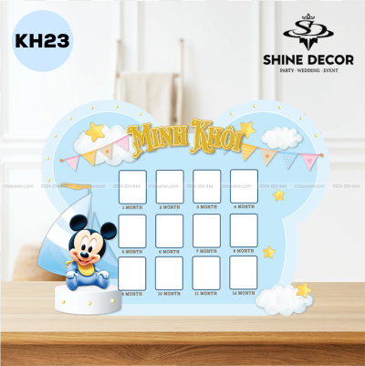 Khung hình 12 tháng thiết kế - KH23