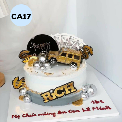 Bánh kem sinh nhật mẫu CA17