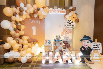 Mẫu trang trí gấu nâu