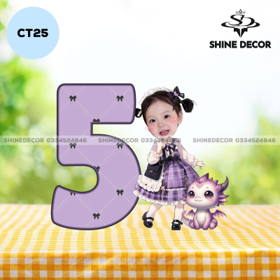 Chibi số tuổi bé - CT25