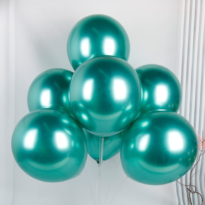 Bong Bóng Siêu Nhũ Chrome 25cm - Xanh Lá