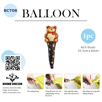 bóng kiếng cầm tay - BK06