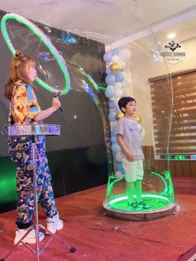 Bong bóng xà phòng nghệ thuật (20~30 phút/suất)