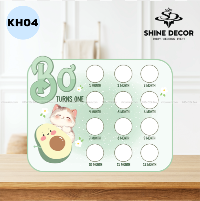 Khung hình 12 tháng thiết kế - KH04