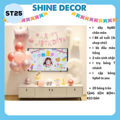 Set trang trí thôi nôi - ST25