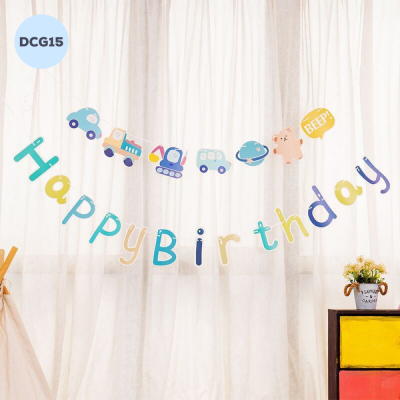 Dây cờ sinh nhật HPBD - DCG15