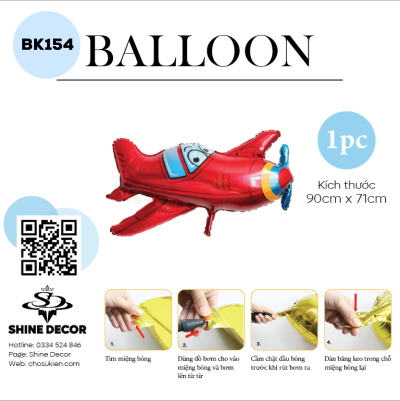 Bong bóng kiếng hình - BK154