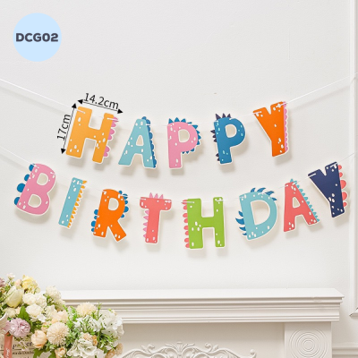 Dây cờ sinh nhật HPBD - DCG02