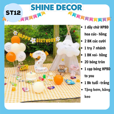 Set trang trí thôi nôi - ST12