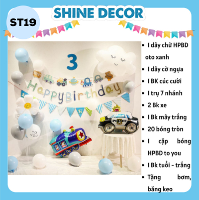 Set trang trí thôi nôi - ST19