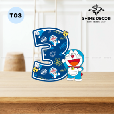 Mô Hình Số Tuổi Bé - T03