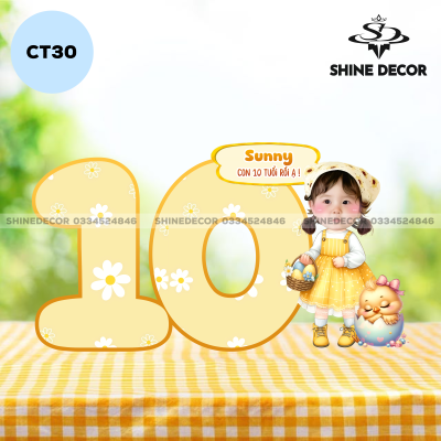 Chibi số tuổi bé - CT30