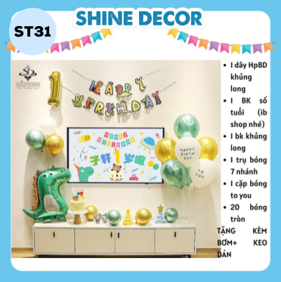 Set trang trí thôi nôi - ST31