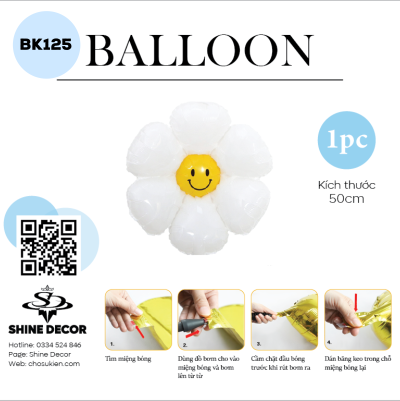 Bong bóng kiếng hình - BK125