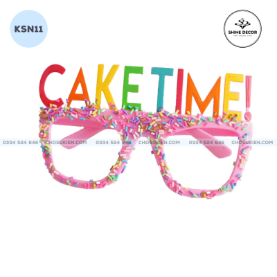 Kính Sinh Nhật - Kính Cake Time - KSN11