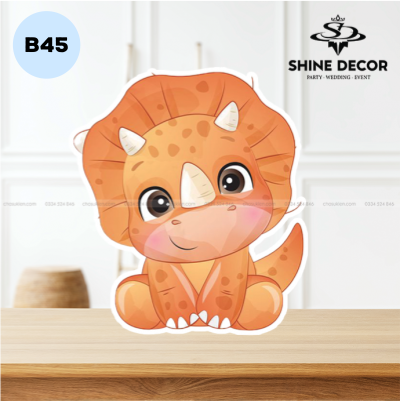 Mô hình khủng long cam - B45