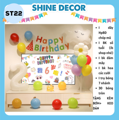 Set trang trí thôi nôi - ST22