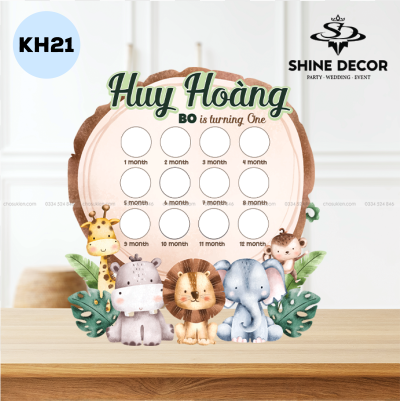 Khung hình 12 tháng thiết kế - KH21