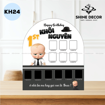 Khung hình 12 tháng thiết kế - KH24