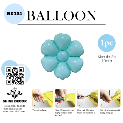 Bong bóng kiếng hình - BK131