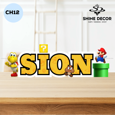 Chữ Hộp Tên Bé - CH12