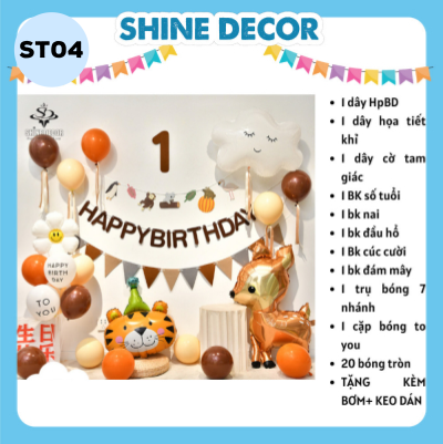 Set trang trí thôi nôi - ST04