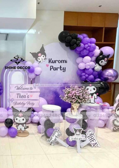 Mẫu trang trí kuromi