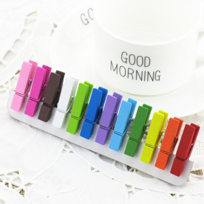 Kẹp Gỗ Treo Ảnh - Đủ Màu