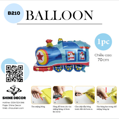 Bong bóng kiếng hình - BK210