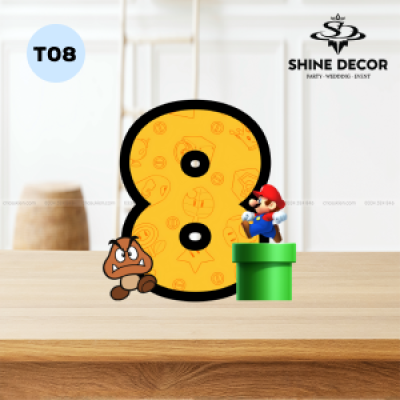 Mô Hình Số Tuổi Bé - T08