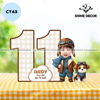 Chibi số tuổi bé - CT43