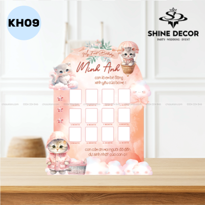 Khung hình 12 tháng thiết kế - KH09