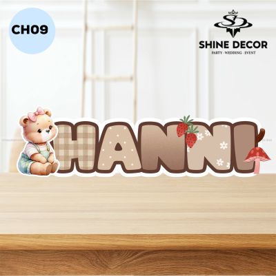 Chữ Hộp Tên Bé - CH09